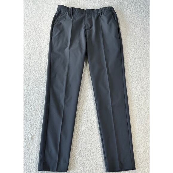 Bylt Premium Basics Executive Pant Mens 31x30 Grey Tapered Stretch - Picture 1 of 11